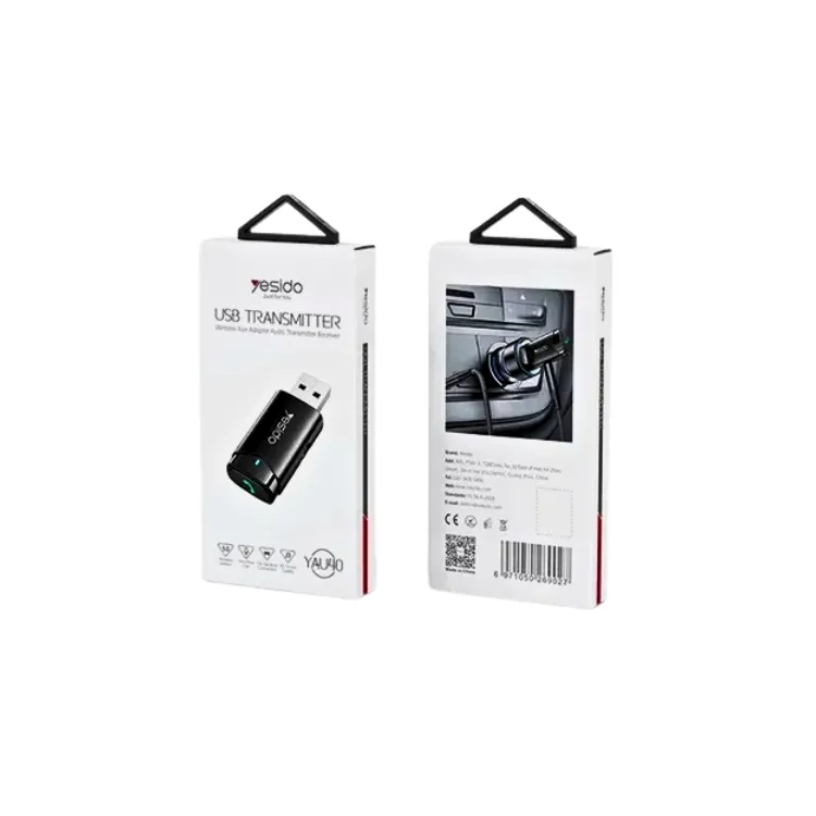 Yesido YAU40 Bluetooth 5.0 Wireless AUX Car Receiver — photo 3