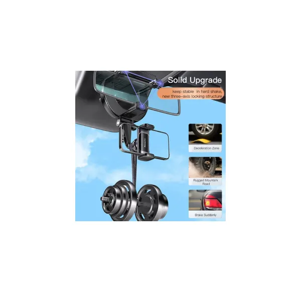 Yesido C193 Rear View Mirror Car Phone Holder — photo 2
