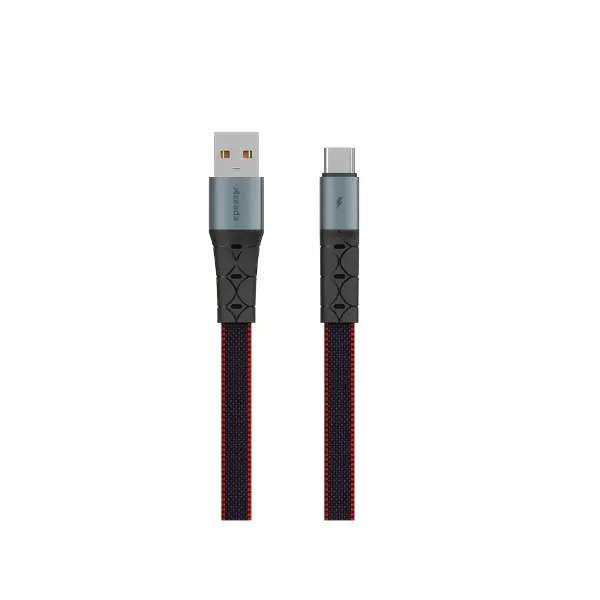 Azeada Proda Cable Azeada Czech Series for Type C 1m Black + Red (PD-B80a)