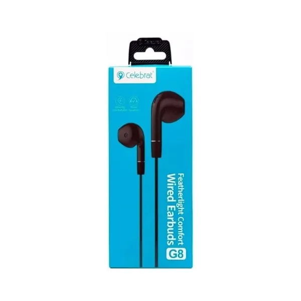 Other / Generic Celebrat G8 Wired Bass Stereo Earphone With Microphone — photo 2