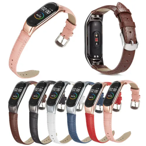 Other / Generic Mi Leather Band 4/5/6/7 Strap