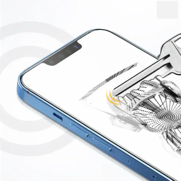 Other / Generic ITOP high-hardness high-definition transparent tempered glass with dust-proof mesh screen protector for iPhone — photo 5