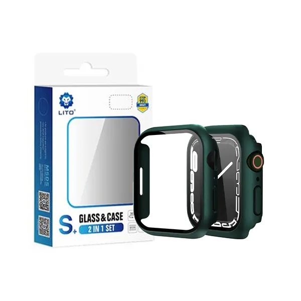 LITO S+ 2-in-1 Glass and Case for Smartwatch (40mm, 41mm, 44mm, 45mm, 49mm) — photo 4