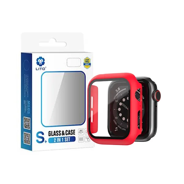 LITO S+ 2-in-1 Glass and Case for Smartwatch (40mm, 41mm, 44mm, 45mm, 49mm) — photo 3