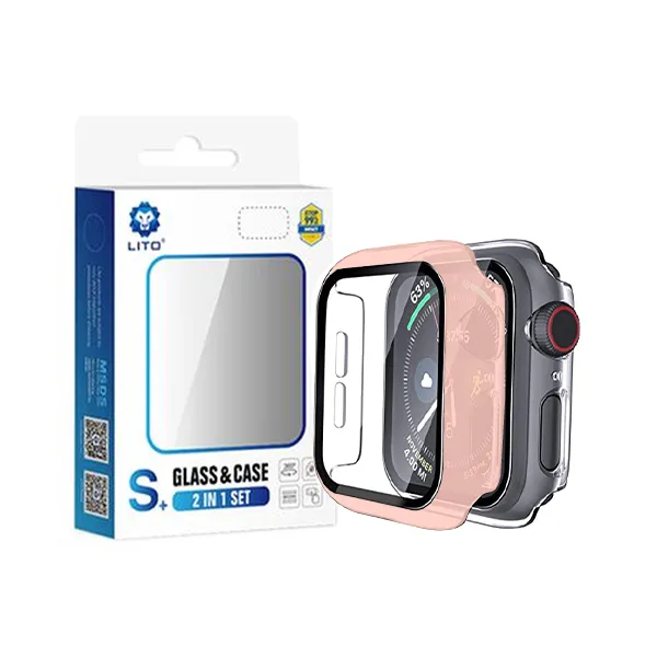 LITO S+ 2-in-1 Glass and Case for Smartwatch (40mm, 41mm, 44mm, 45mm, 49mm) — photo 6