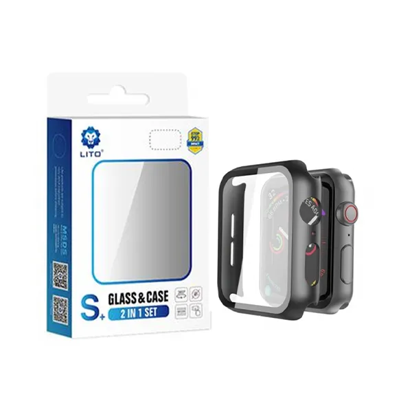 LITO S+ 2-in-1 Glass and Case for Smartwatch (40mm, 41mm, 44mm, 45mm, 49mm) — photo 5