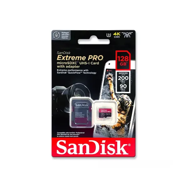 SanDisk Extreme Pro Micro SDXC 128GB 200R 90W — photo 4