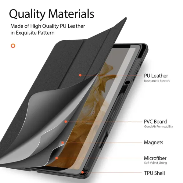 Other / Generic Smart Case with Pen Holder for S8 Ultra — photo 2