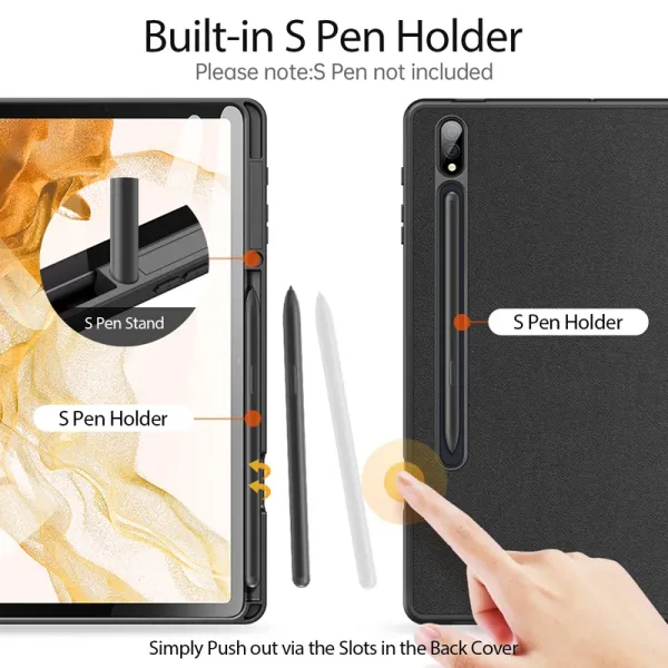 Other / Generic Smart Case with Pen Holder for S8 Ultra — photo 6