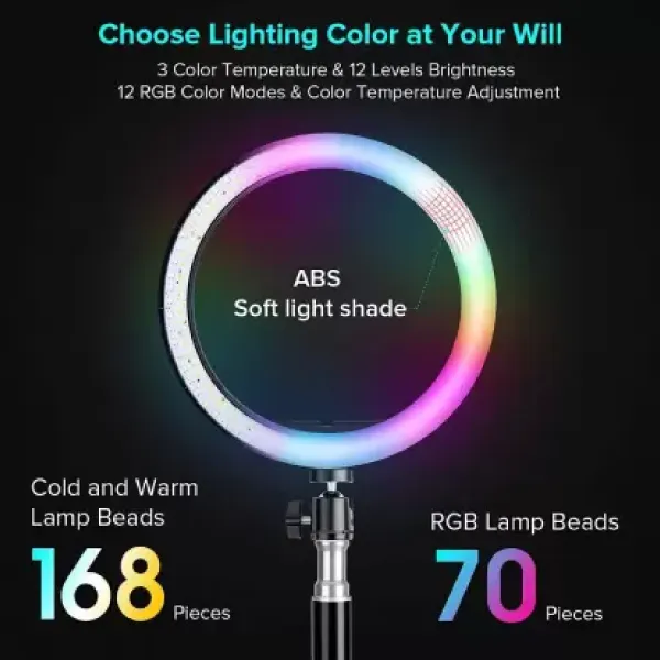 Other / Generic Ring Light MJ33 RGB LED Ring Light — photo 5