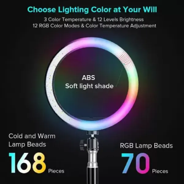 Other / Generic Ring Light MJ33 RGB LED Ring Light — photo 4