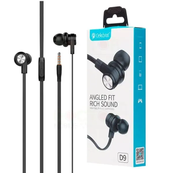 Celebrat D9 Angled Fit Rich Earphone — photo 4