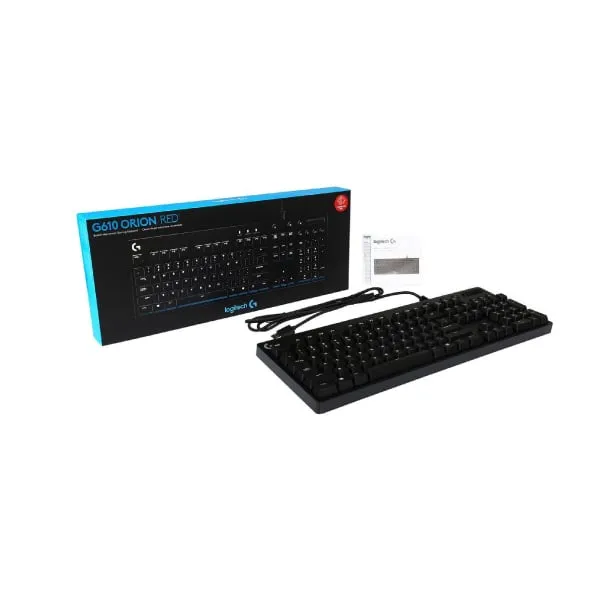 Logitech G610 Orion Blue, Mechanical Gaming Keyboard with White LED — photo 5