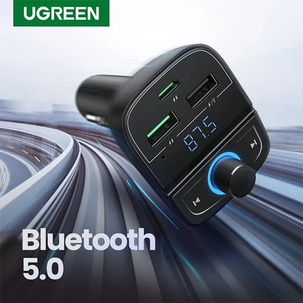 Ugreen CD229 80910 Bluetooth FM Transmitter Car Charger — photo 3