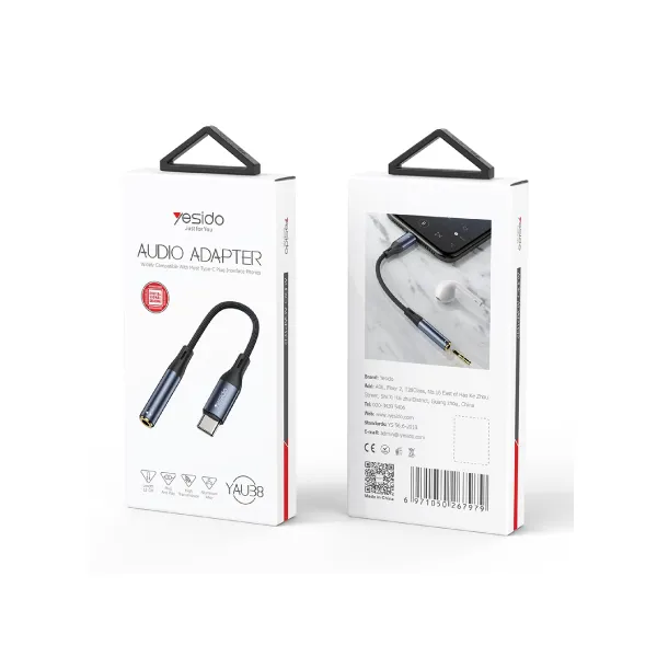 Yesido YAU38 Audio Cable Type-C To 3.5MM Headphone Adapter — photo 4