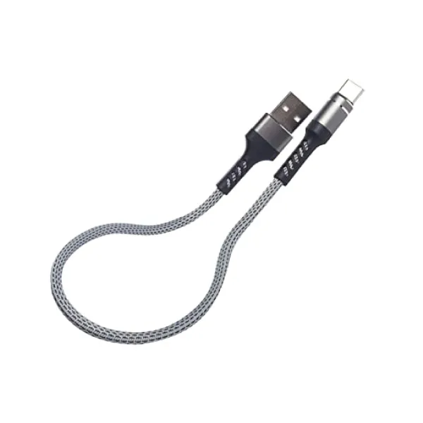 Aspor AC10 1M 3A Type-C LED Nylon cable — photo 2
