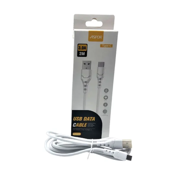 Aspor A102l 2m Length Type-C Data Cable — photo 3