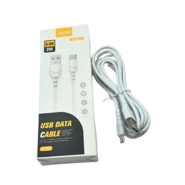 Aspor A102l 2m Length Type-C Data Cable — photo 2