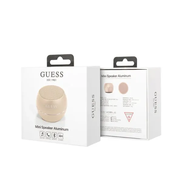 Guess Mini Speaker Aluminium — photo 4