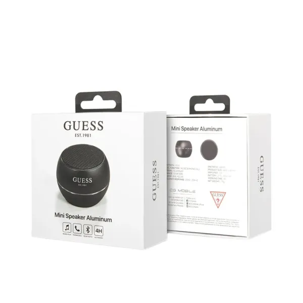 Guess Mini Speaker Aluminium — photo 2