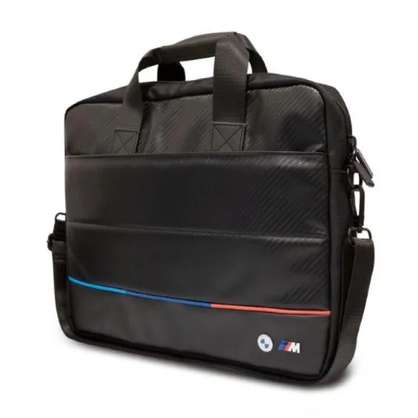 BMW Laptop Bag Carbon Tricolour – Black 15″ — photo 2