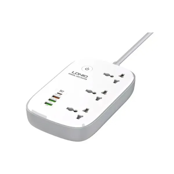 LDNIO SCW3451 3 AC Outlets Wi-Fi Smart Power Strip — photo 4
