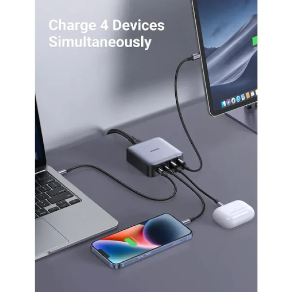 Ugreen Nexode 65W GaN Desktop Charger 4-Ports — photo 4