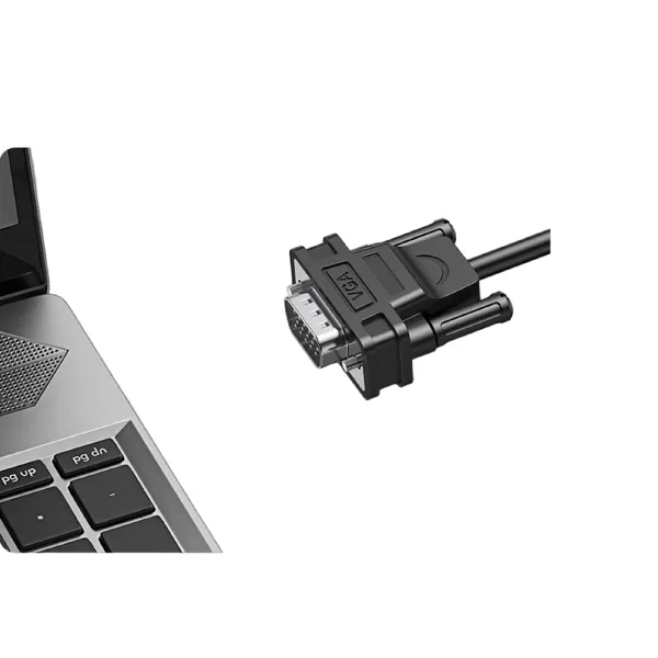 Ugreen 50945 Cable adapter cable VGA (male) – HDMI (female) 0.15m black (CM513) — photo 3