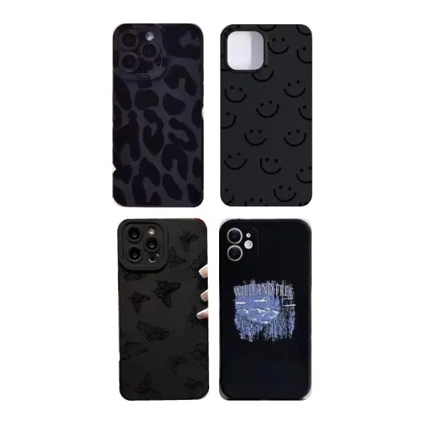 Other / Generic Black Printed Stylish Backcover — photo 2