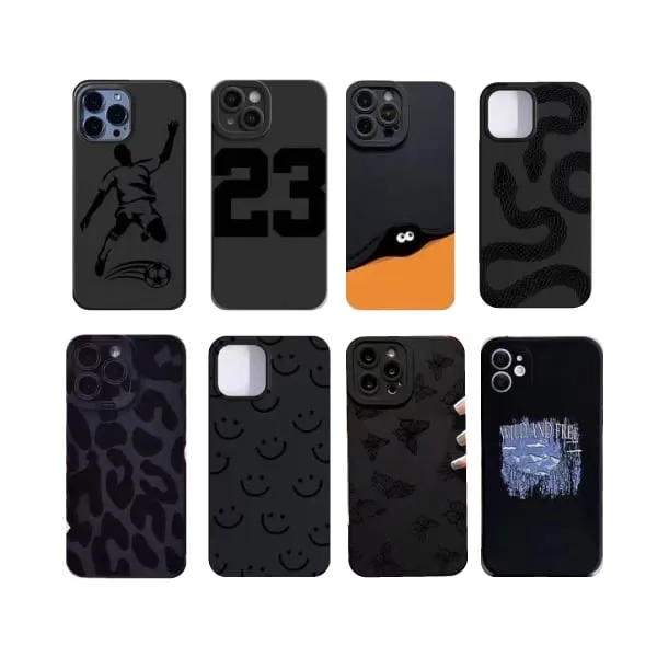 Other / Generic Black Printed Stylish Backcover — photo 1