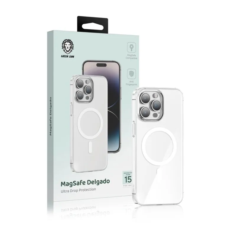 Green Lion Magsafe Delgado iPhone15 Pro / Pro Max – Clear — photo 2