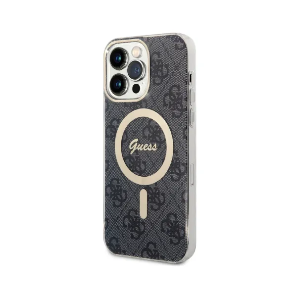 Guess IML 4G MagSafe Cover iPhone 15 Pro/15 Pro Max – Black — photo 2