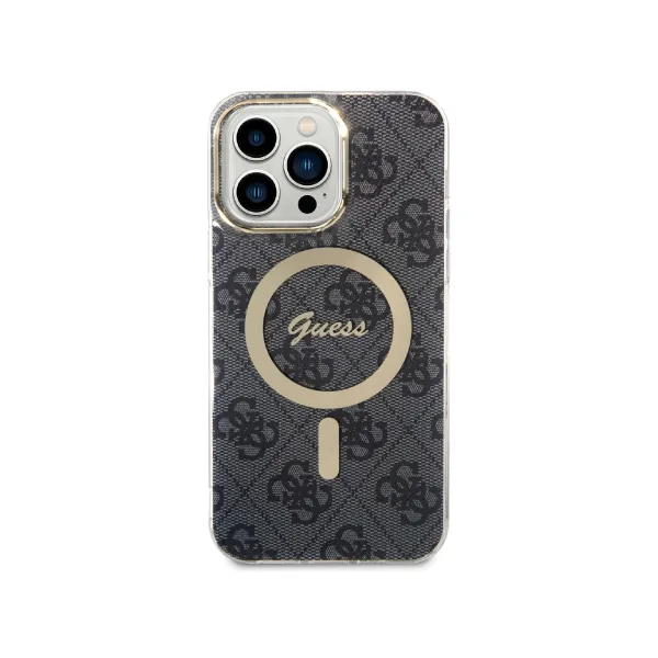 Guess IML 4G MagSafe Cover iPhone 15 Pro/15 Pro Max – Black — photo 1