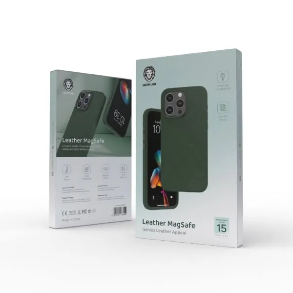 Green Lion Leather Magsafe 15 Pro Max/ 15 Pro — photo 3