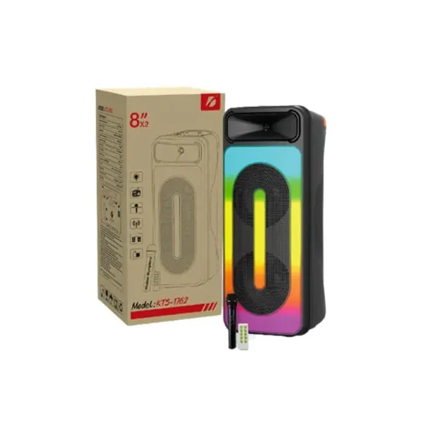 Other / Generic KTS 1762 Karaoke Portable Party Speaker with Wireless Mic