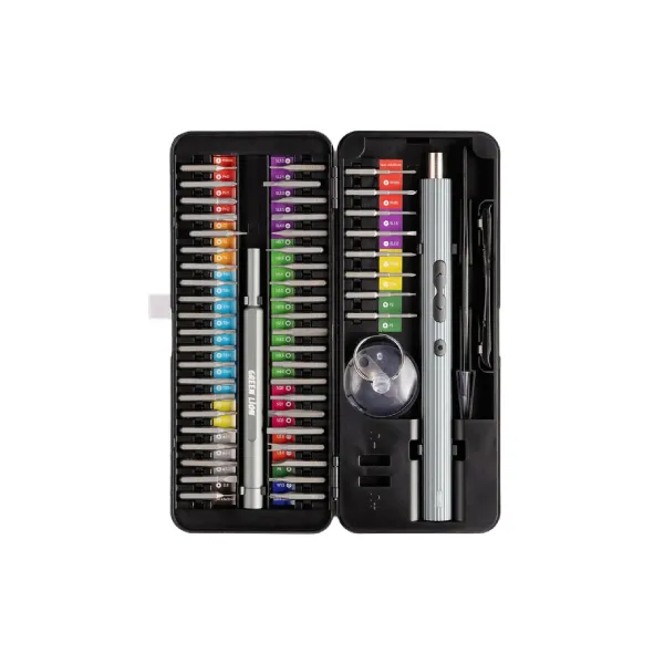 Other / Generic Green Lion 58 IN 1 Electric Screwdriver Set — photo 3