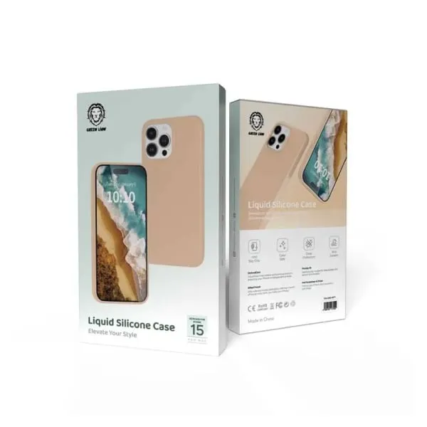 Green Lion iPhone 15 Pro / 15 Pro Max For Liquid Silicone Case — photo 4