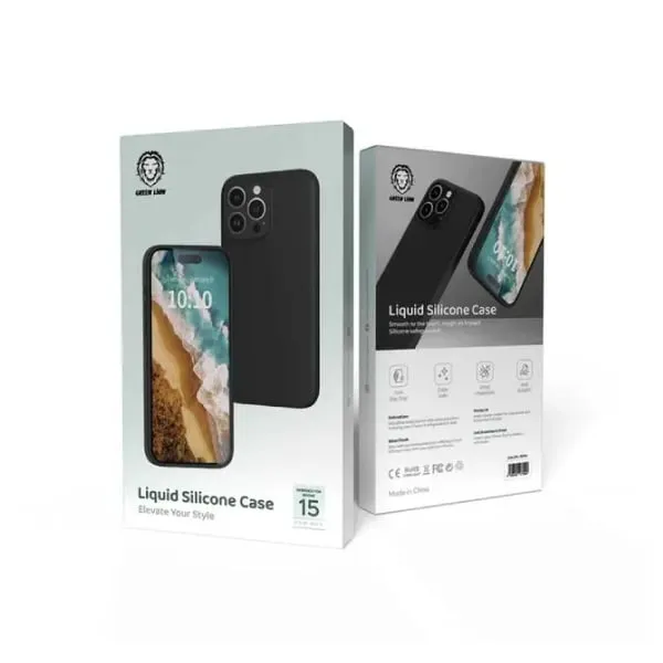 Green Lion iPhone 15 Pro / 15 Pro Max For Liquid Silicone Case — photo 2