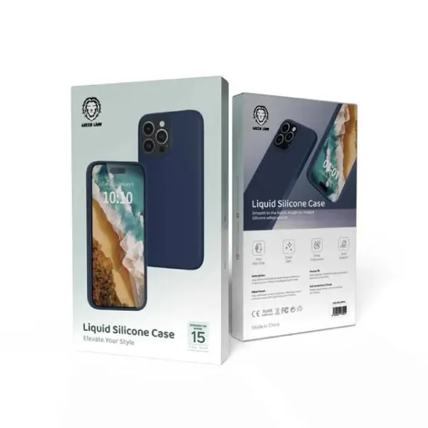 Green Lion iPhone 15 Pro / 15 Pro Max For Liquid Silicone Case — photo 3