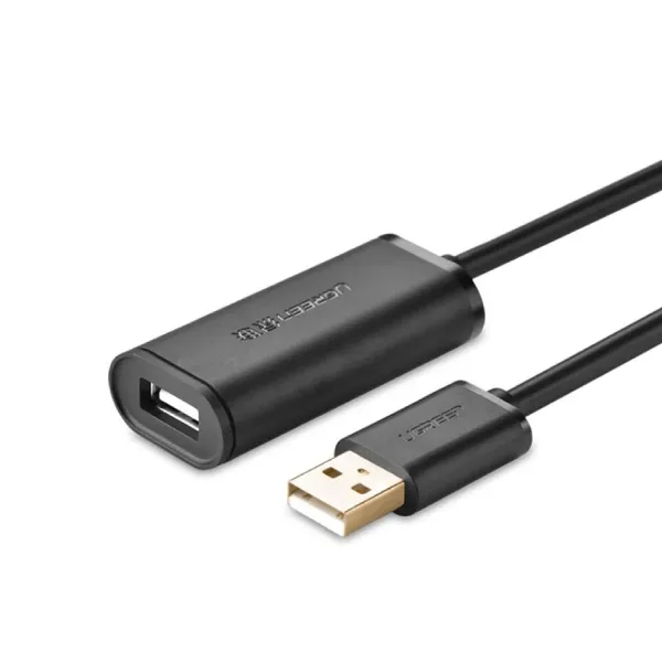 Ugreen 10321 USB A 2.0 Male To Female Active Extension Cable With Chipset 10m