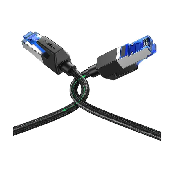 Ugreen 30795 10m Cat8 Pure Copper Ethernet Cable Braided – Black — photo 2
