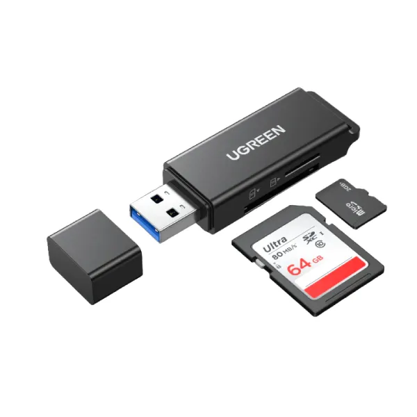 Ugreen 40752 USB 3.0 Card Reader with SD/TF — photo 2
