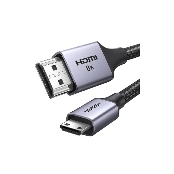 Ugreen 15514 8K Mini-HDMI to HDMI Cable 1M
