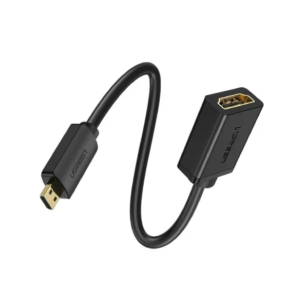 Ugreen 20134 Micro HDMI Male to HDMI Female Cable – 22CM — photo 2