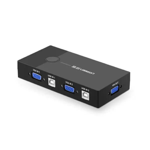 Ugreen 30357 2-Port VGA USB KVM Switch Box — photo 2