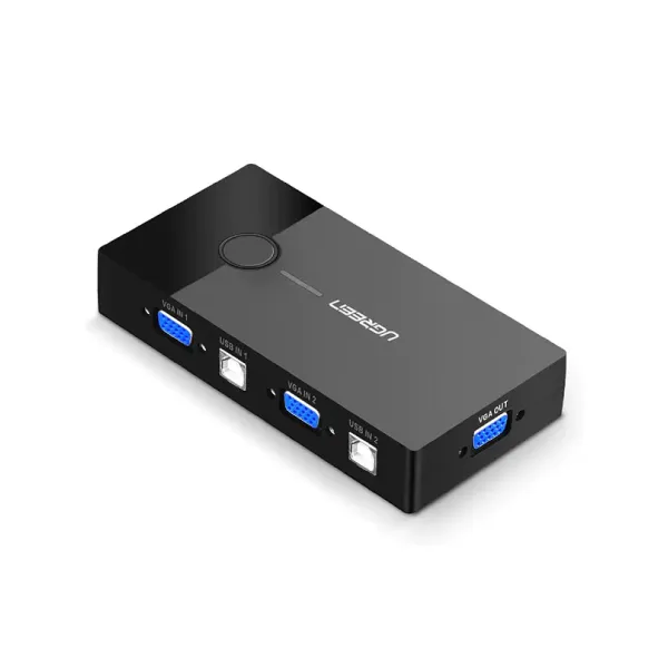 Ugreen 30357 2-Port VGA USB KVM Switch Box — photo 3