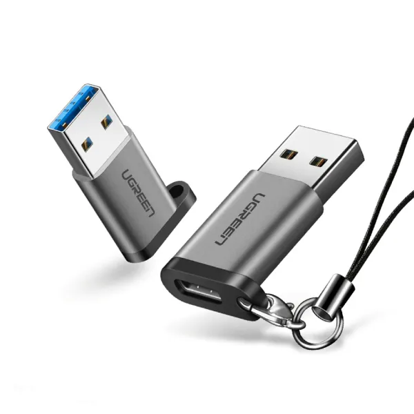 Ugreen 50533 USB 3.0 To USB-C Adapter – Gray — photo 3