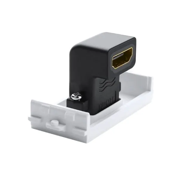 Ugreen 20318 HDMI Socket Panel – White — photo 2