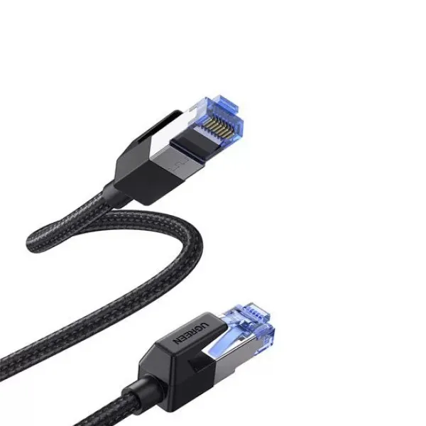 Ugreen 80431 Cat8 Shielded Round Braided Cable Modular Plugs 2m — photo 2