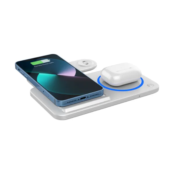 WiWU Wi-W020 Foldable 15W 3 In 1 Wireless Charger — photo 2